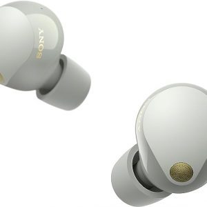 Sony WF-1000XM5 The Best Truly Wireless Bluetooth Noise Canceling Earbuds Headphones with Alexa Built in, Silver- New Model